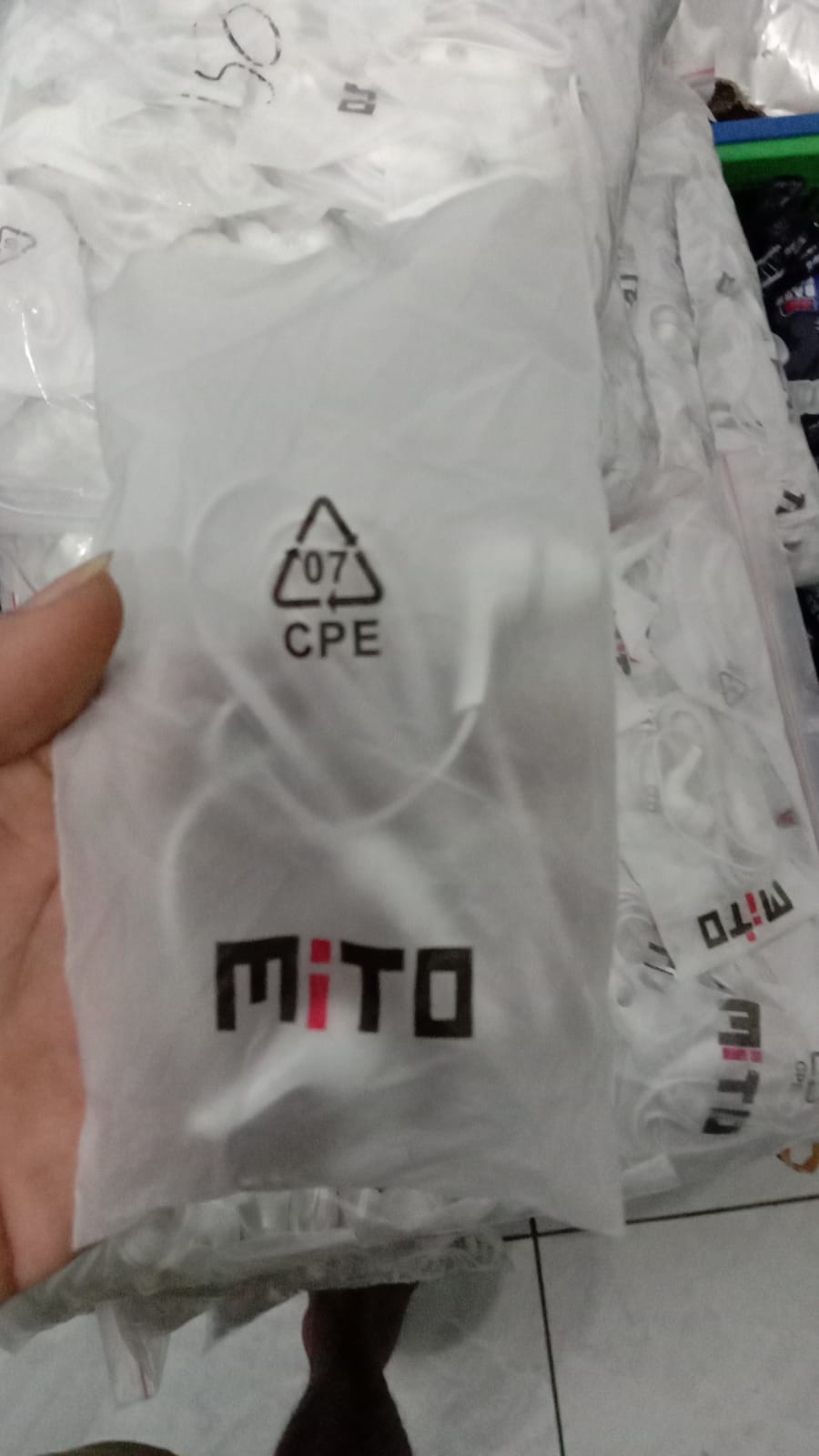 HEADSET COPOTAN MITO MP3 + MIC